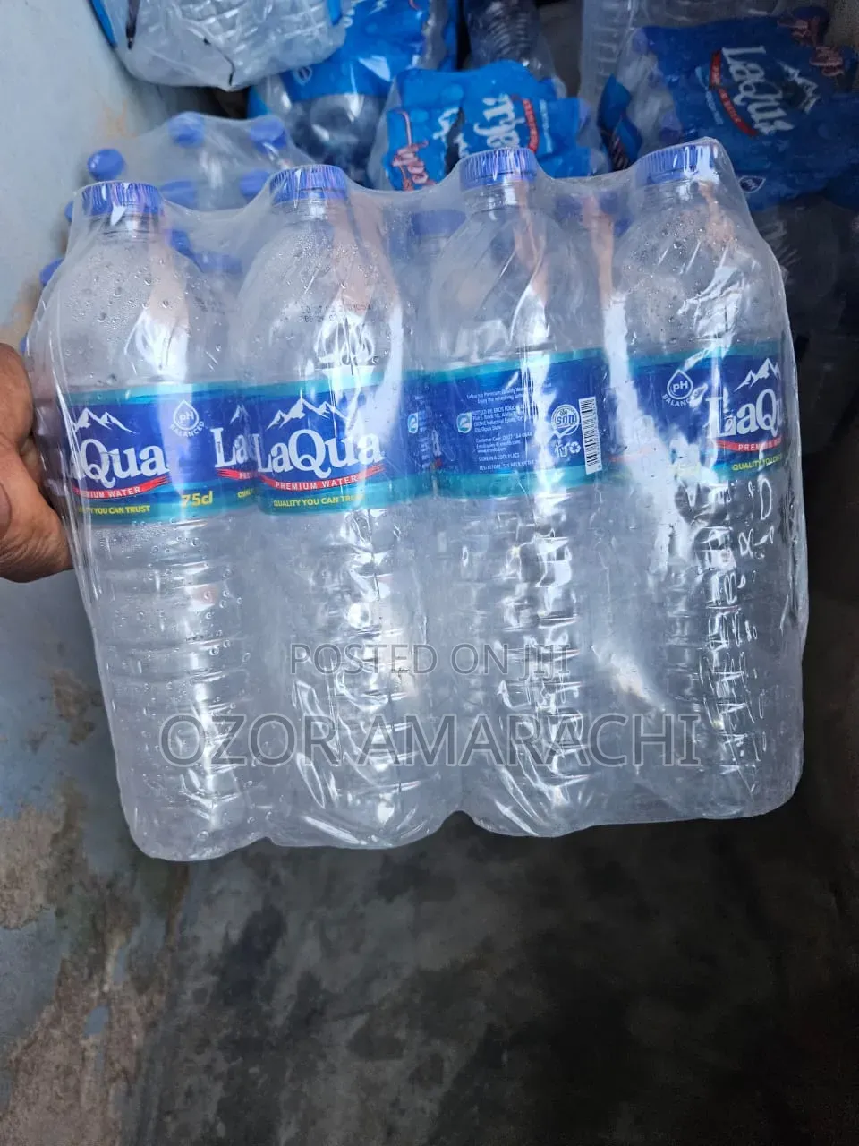 Empty Bottle Water Can