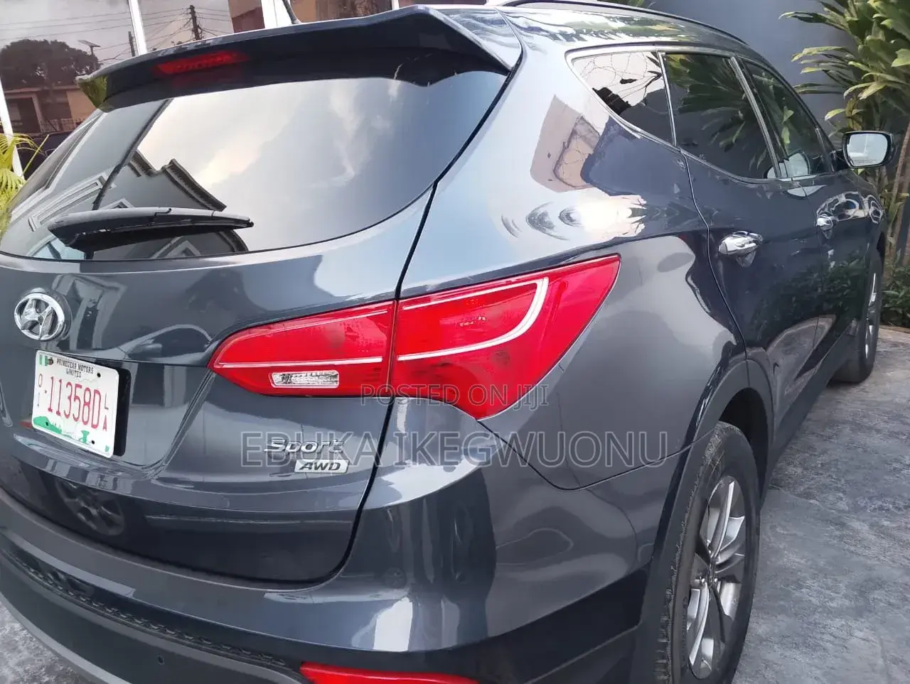 Hyundai Santa Fe 2014 Blue