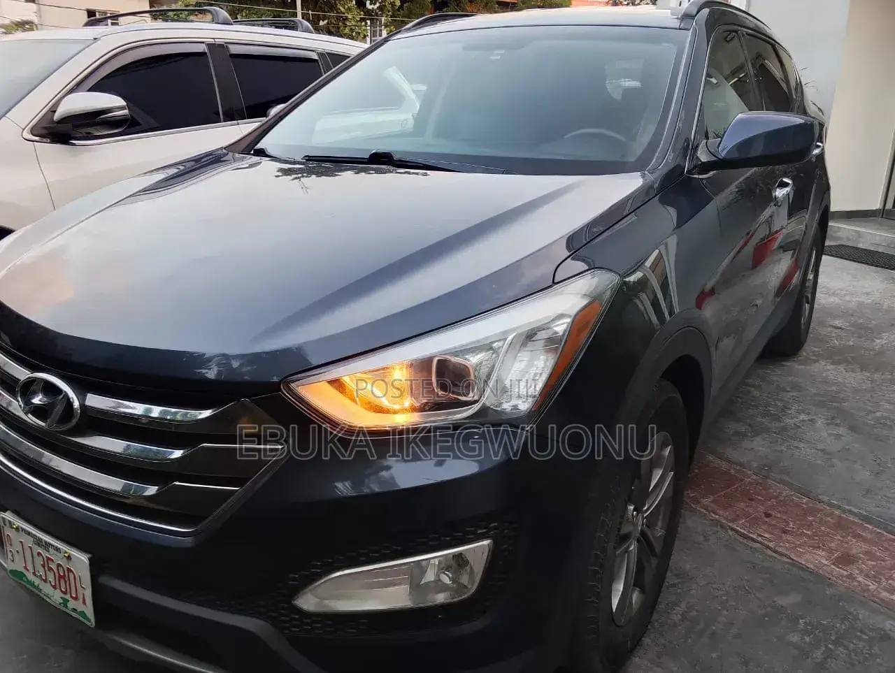 Hyundai Santa Fe 2014 Blue