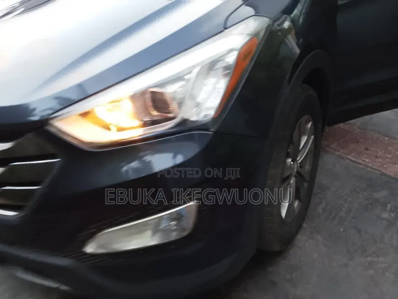 Hyundai Santa Fe 2014 Blue