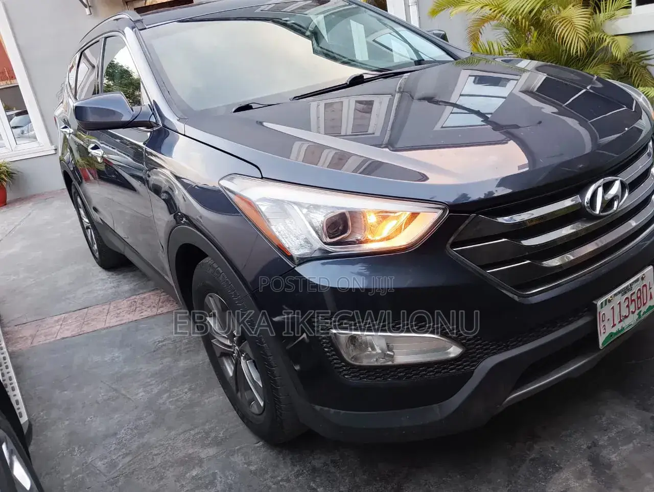 Hyundai Santa Fe 2014 Blue