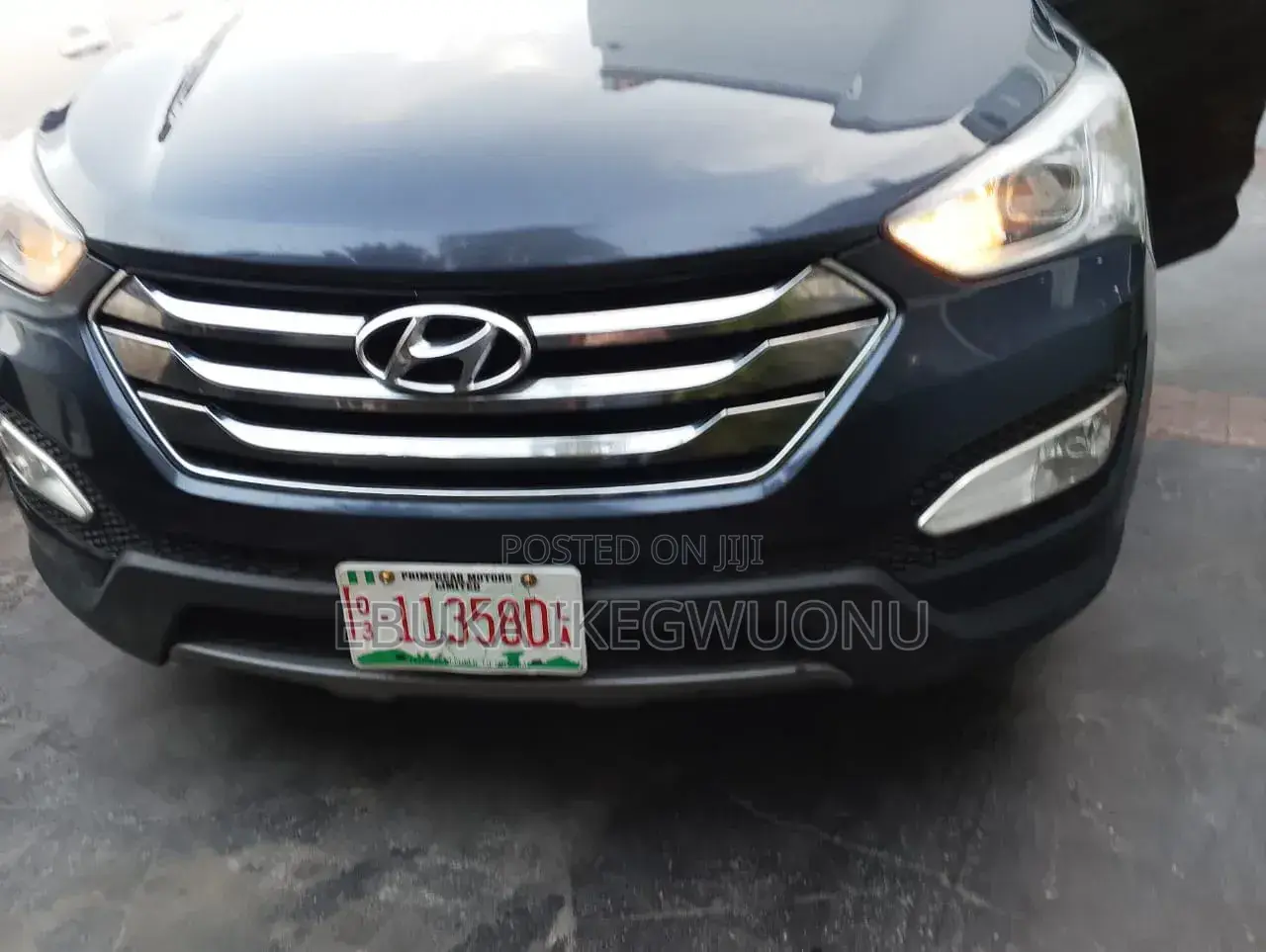 Hyundai Santa Fe 2014 Blue