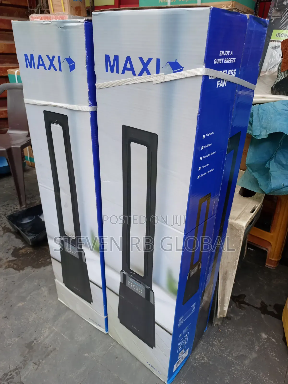 MAXI 42" Bladeless Tower Fan | 150pd-Ams