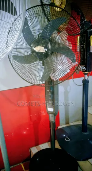 18" Rechargeable Standing Fan - AC/DC Dual Power Pedestal Fan
