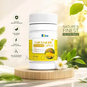Kedi Cordy Royal Jelly – Skin Anti-Aging Support (90 Caps)