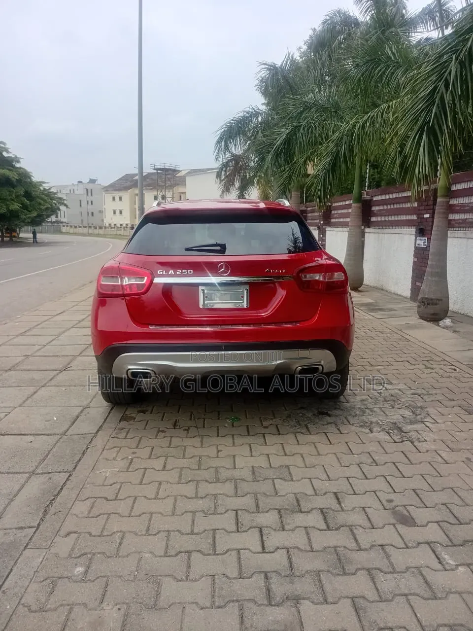 Mercedes-Benz GLA-Class 2017 Red