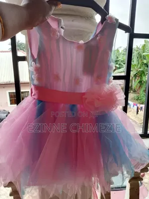 Elegant Princess Dress for a Baby Girl