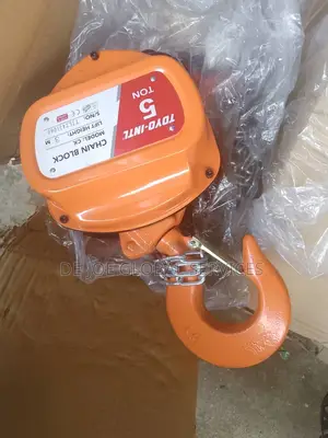Toyo-Intl 5-Ton Manual Chain Block – 3-Metre Lift