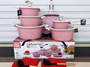16pcs Ucc Life High Quality Granite Cookware Set