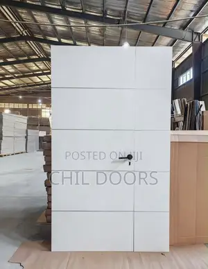 1.2 Meter White Wooden Door