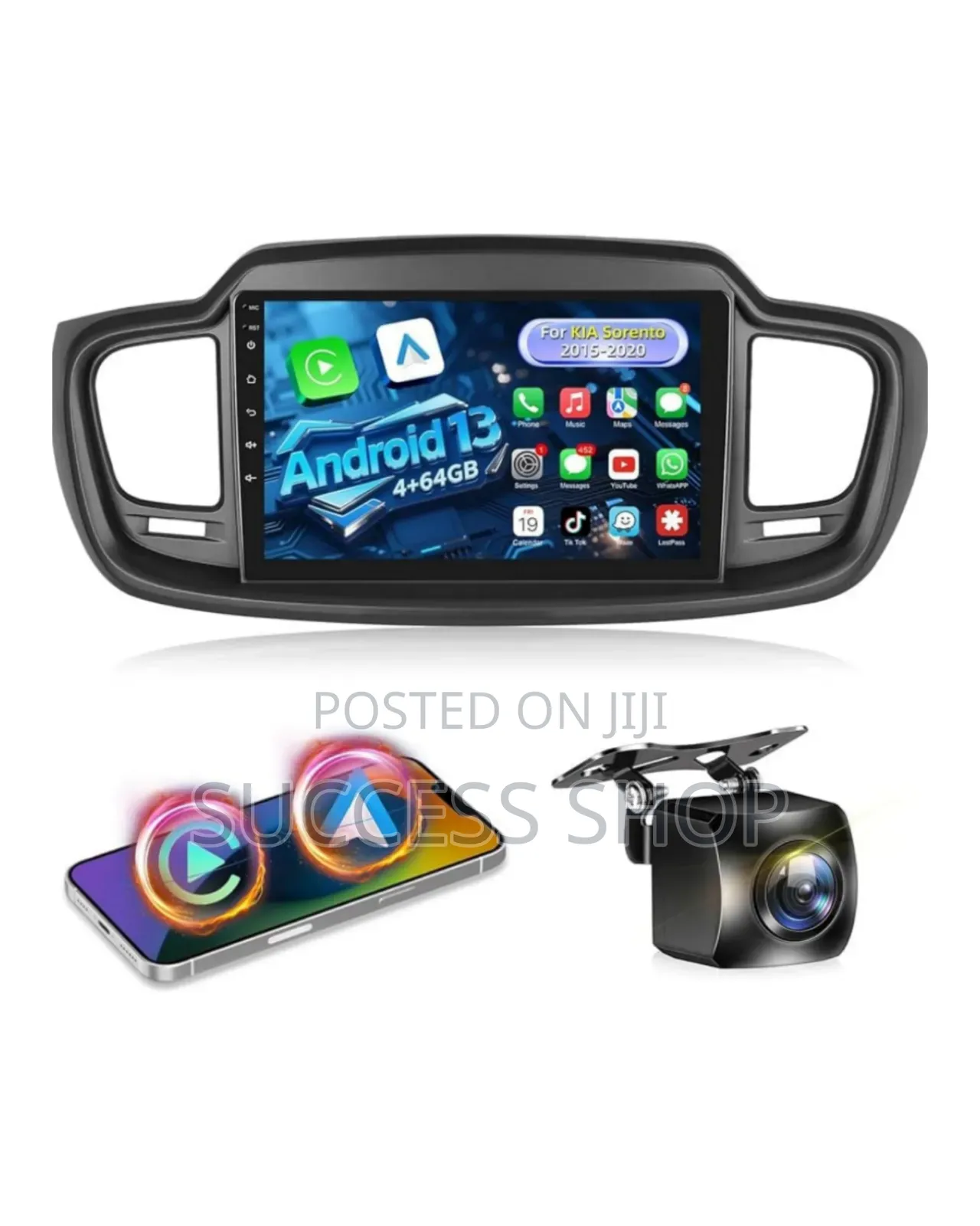 Kia Sorento 2014-2020 Android Player With Reverse Camera