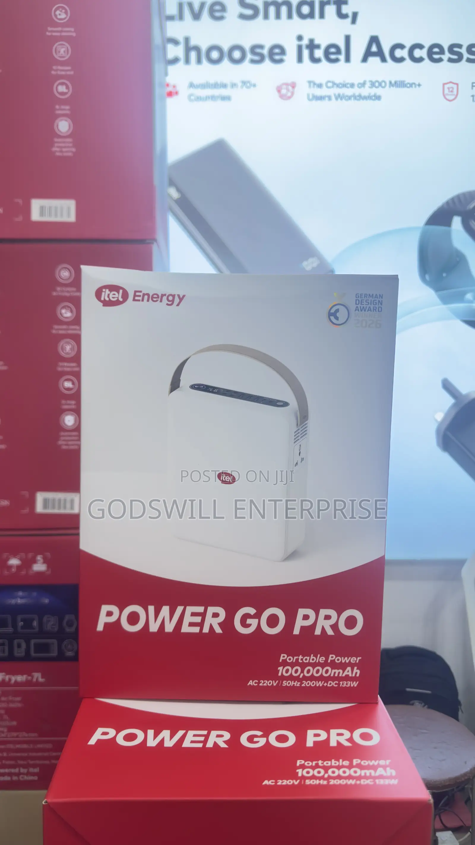 Itel Power Go Pro 133 Watts