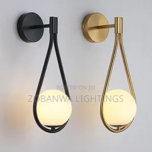 Nordic Creative Luxury Glass Ball LED Wall Lamp