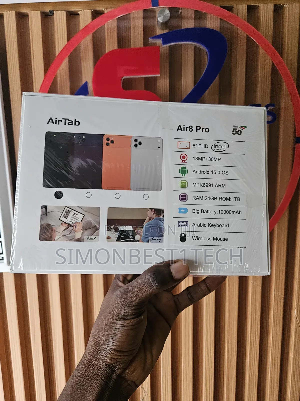 New AirTab Air8 Pro 1 TB Black