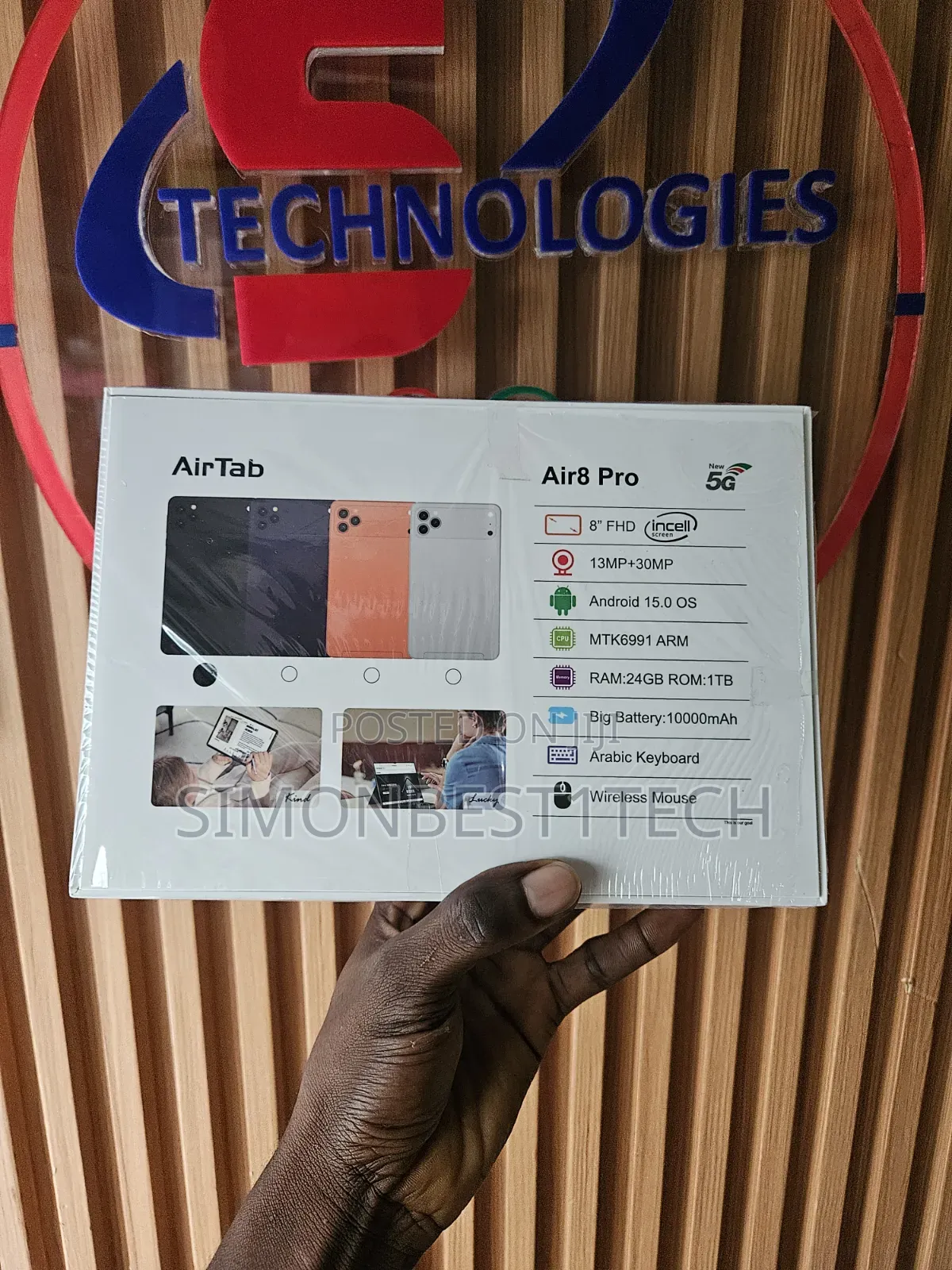 New AirTab Air8 Pro 1 TB Black