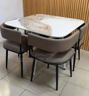 4 Seaters Dining Set for Sitting Room