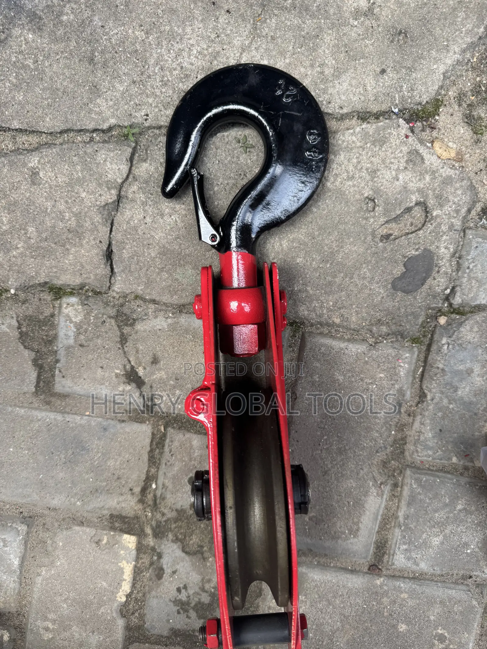 2ton Heavy-Duty Lifting/Snatch Block With a Swivel Safety Hook,