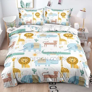 Safari Friends Kids Bedding Set