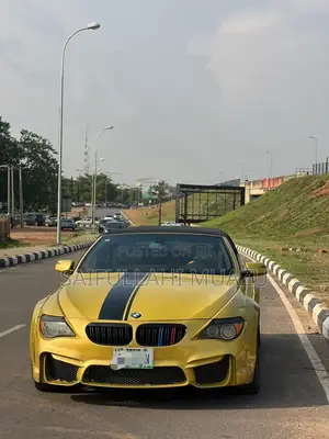 BMW M6 Convertible 2007 Yellow