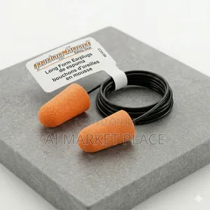 Corded Pu Foam Ear Plug (10pairs)