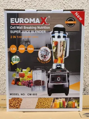 Euromax Germany (2in1) 9500w Copper Coil Commercial Blender/Grinder