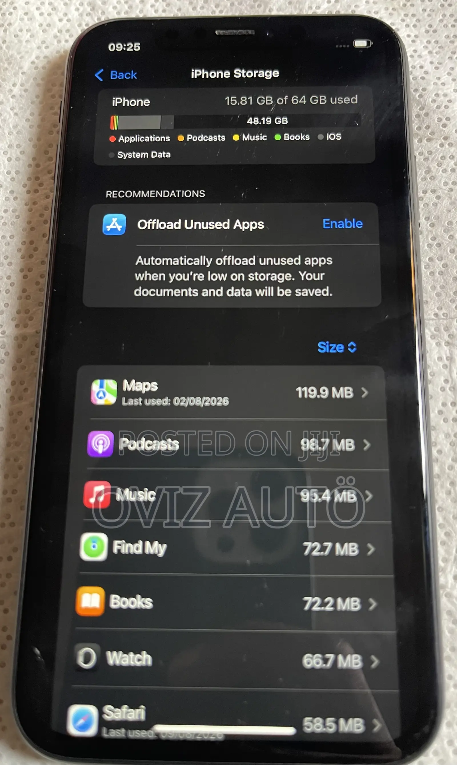 Apple iPhone XR 64 GB Black