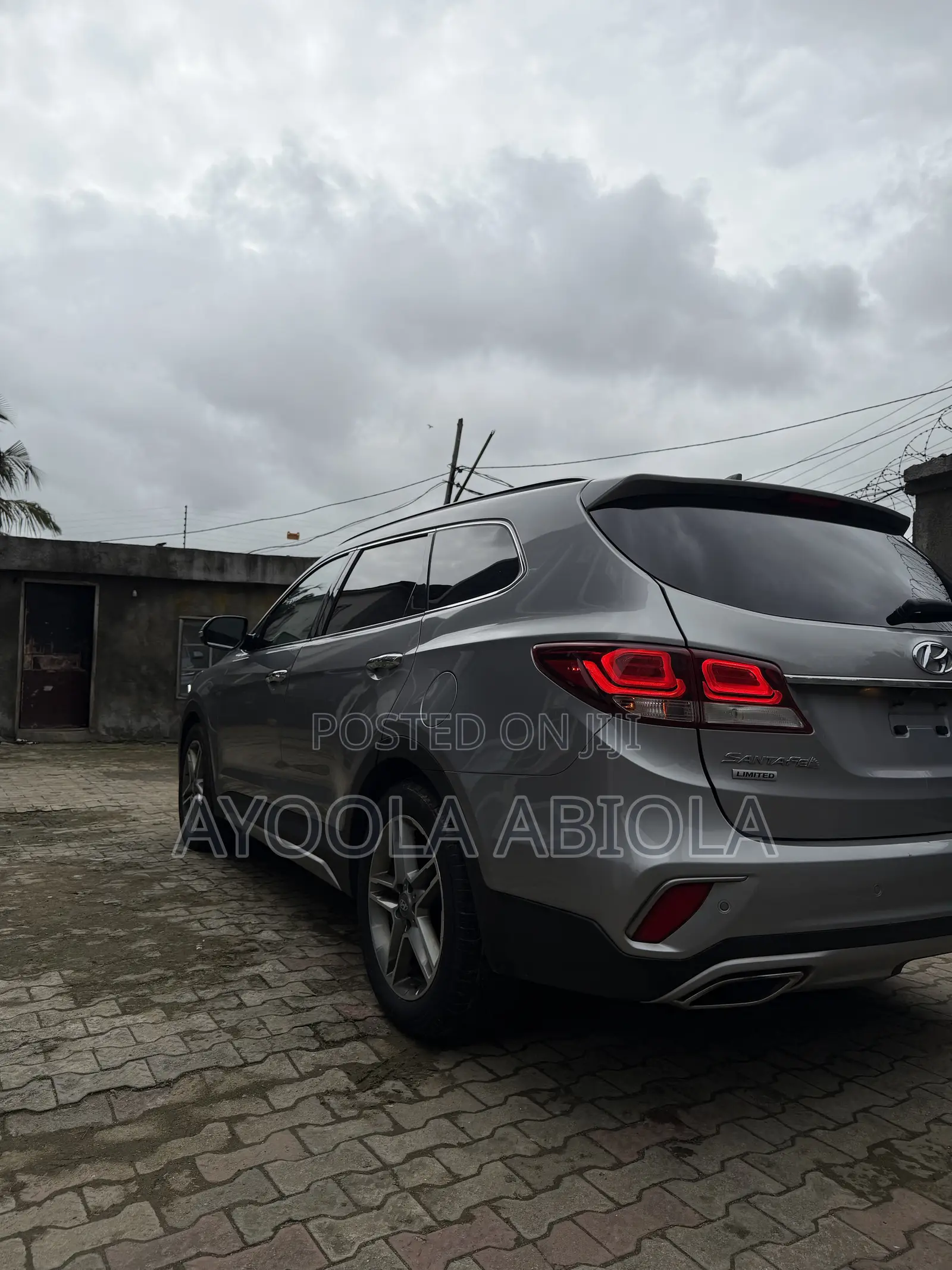 Hyundai Santa Fe Limited AWD 2017 Silver