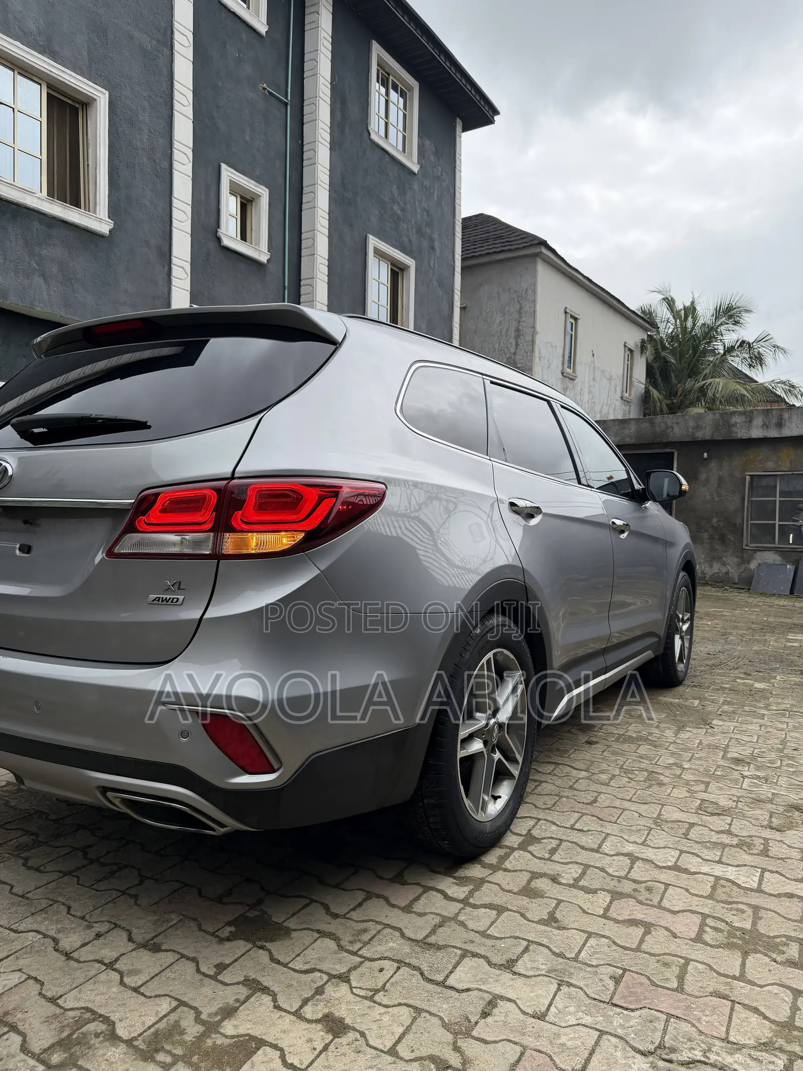 Hyundai Santa Fe Limited AWD 2017 Silver