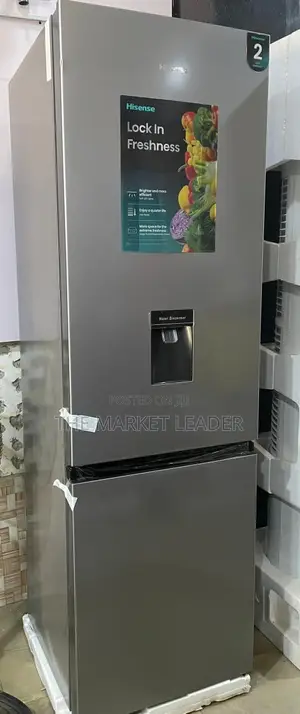 Hisense Double Door Refrigerator - Ref 35 DCB-Rd