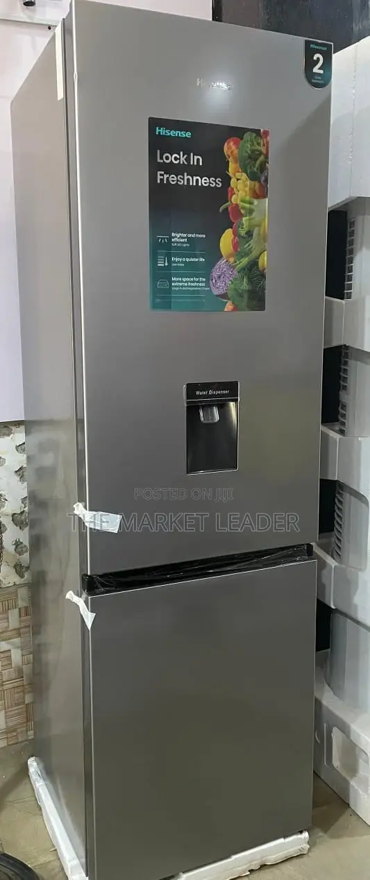 Hisense Double Door Refrigerator - Ref 35 DCB-Rd