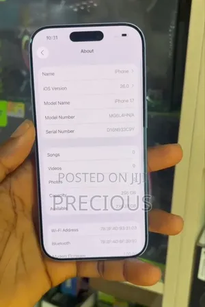 Apple iPhone 17 256 GB Blue