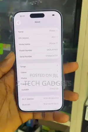 Apple iPhone 17 256 GB Blue
