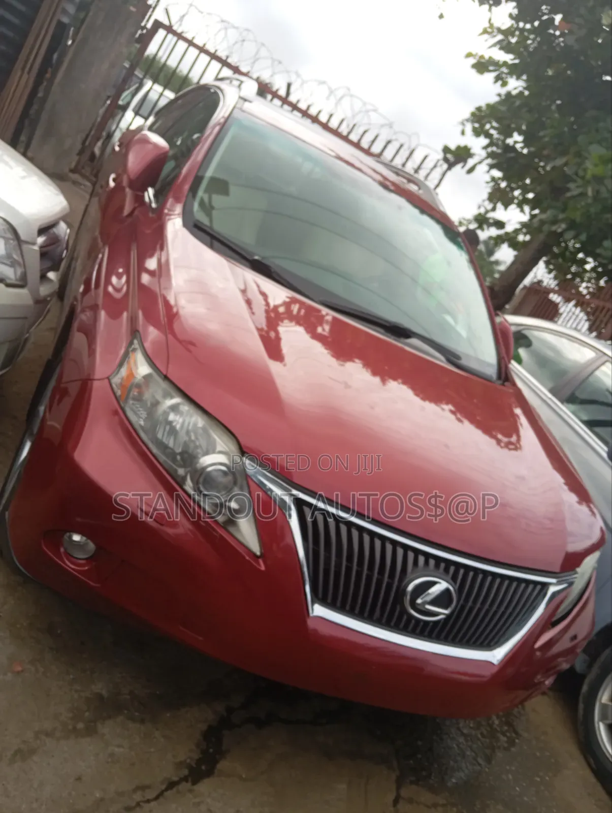 Lexus RX 2011 Red