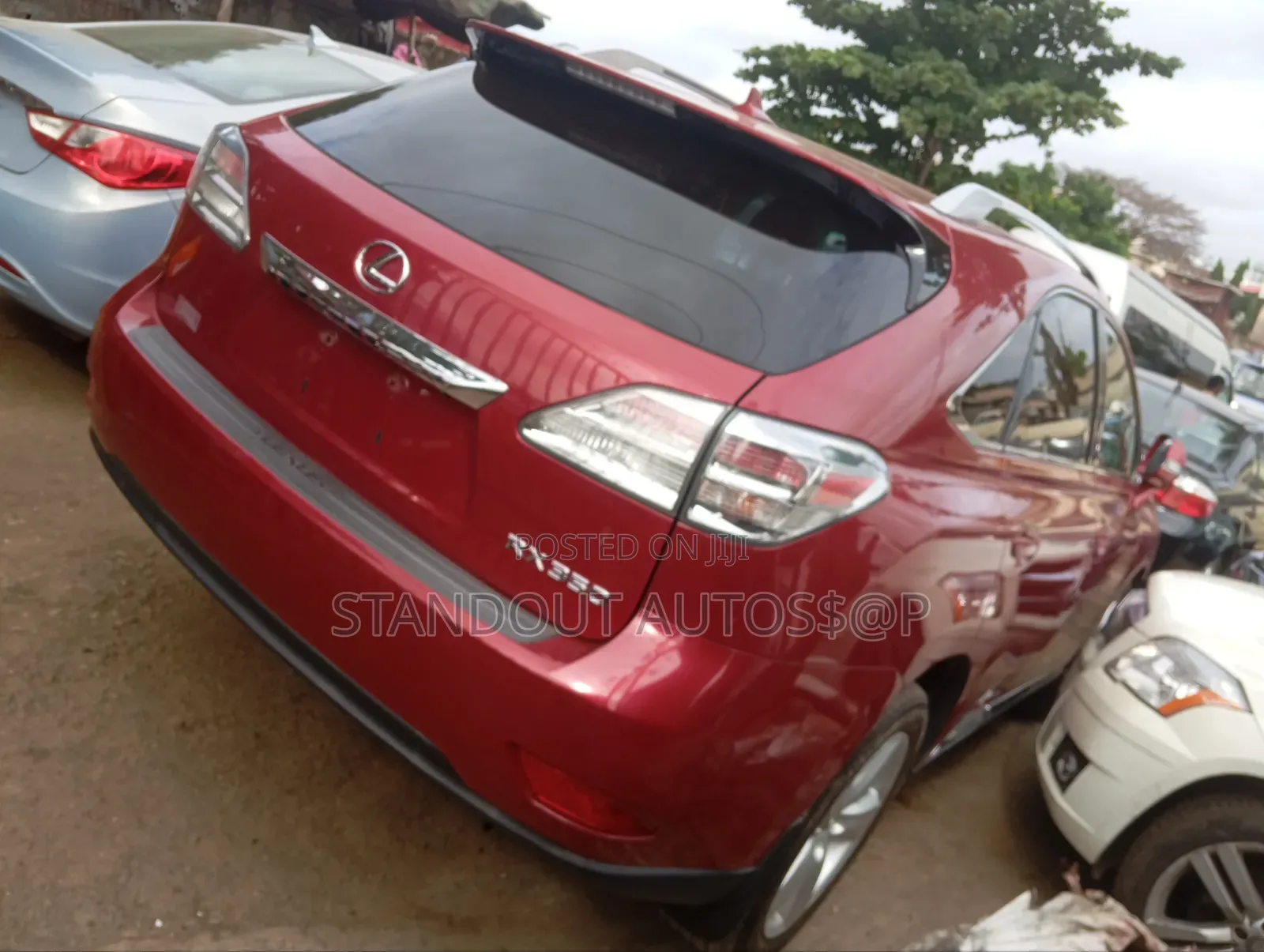 Lexus RX 2011 Red