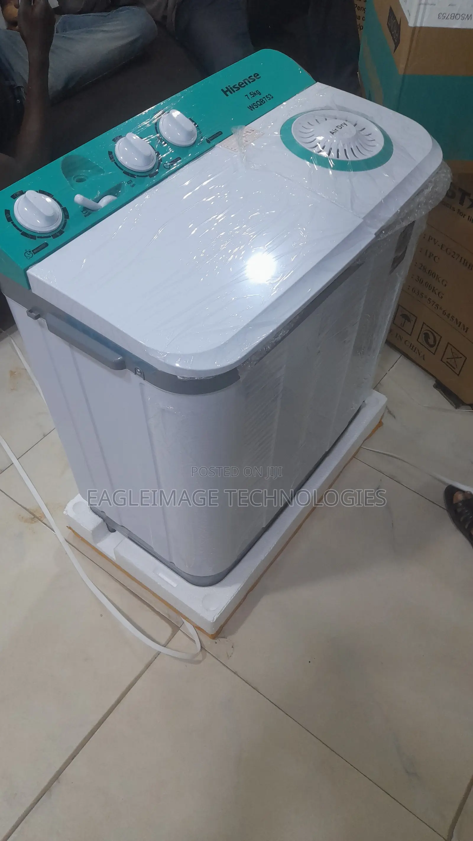 Smart Control Hisense 7.5KG WSQB753 Washing Machine