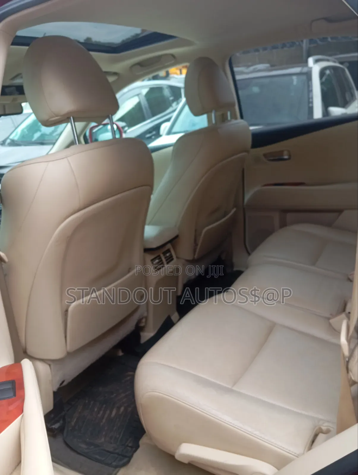 Lexus RX 2011 Red