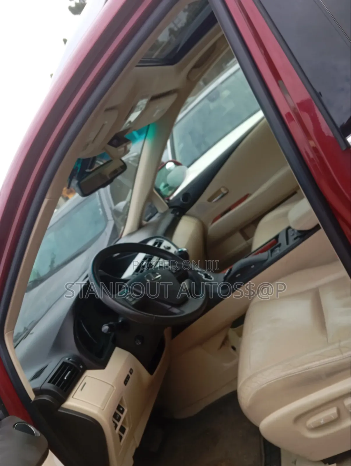 Lexus RX 2011 Red
