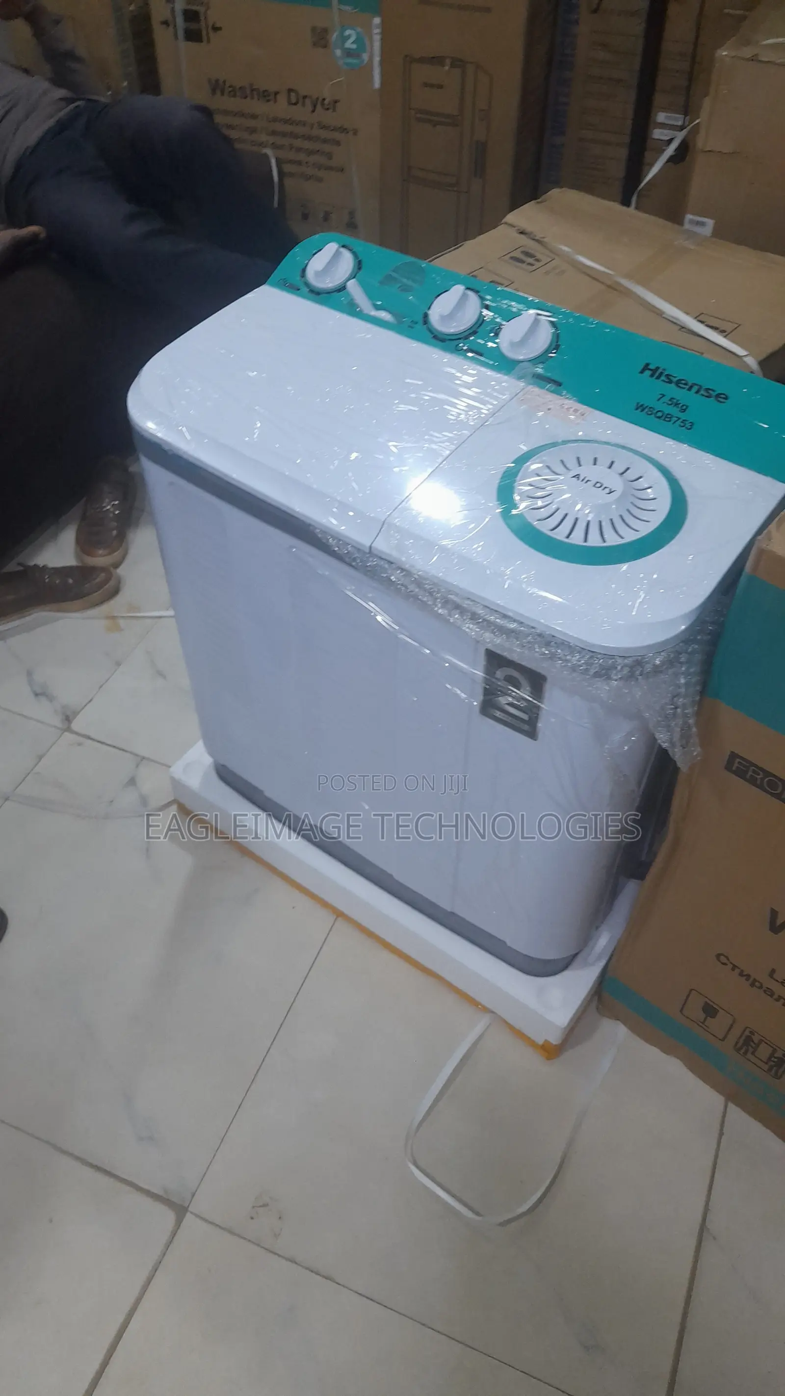 Smart Control Hisense 7.5KG WSQB753 Washing Machine