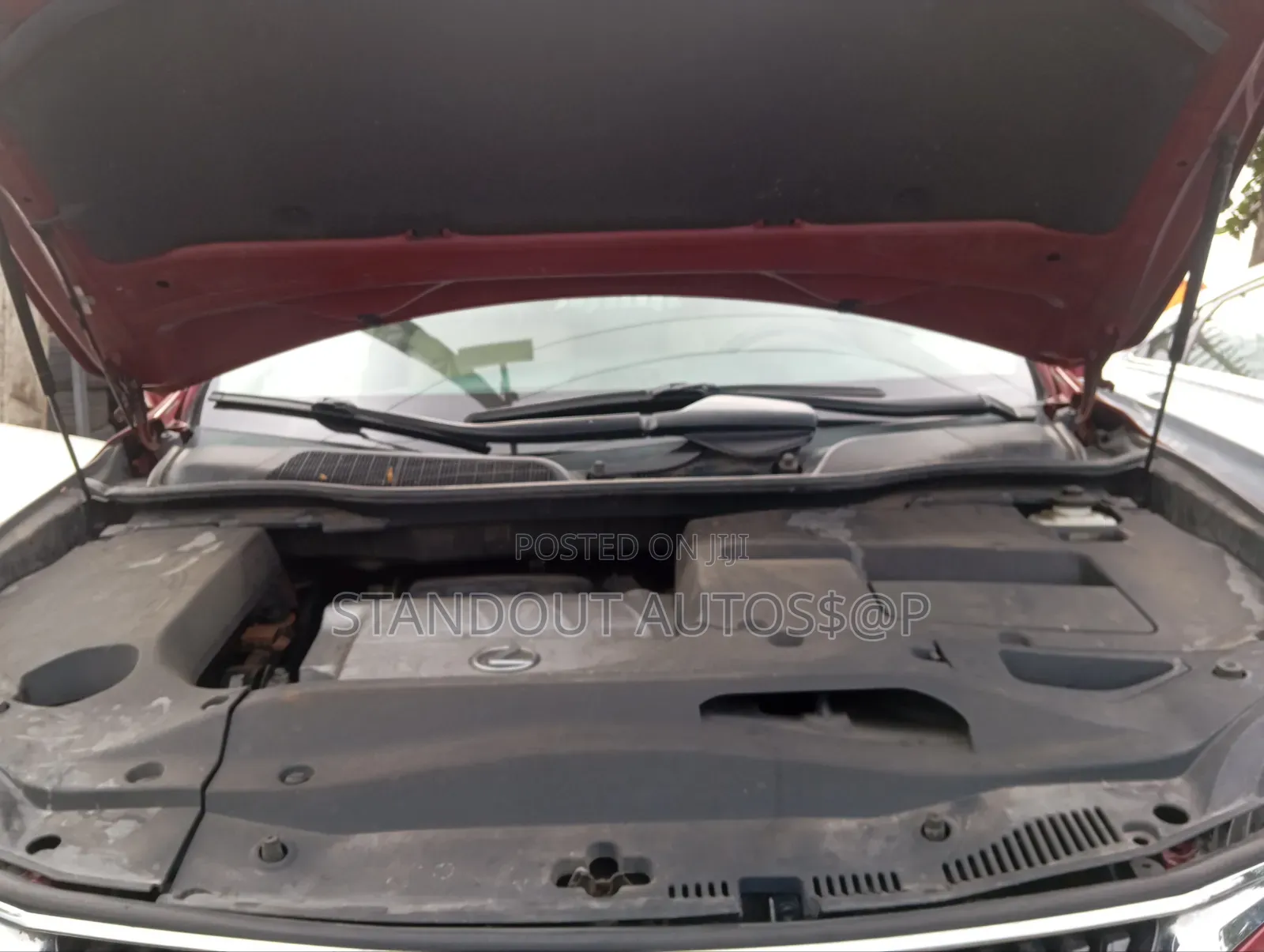 Lexus RX 2011 Red