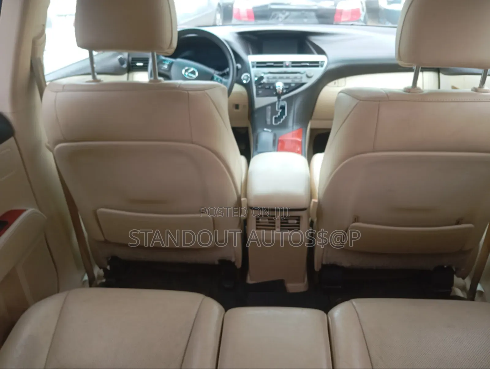 Lexus RX 2011 Red