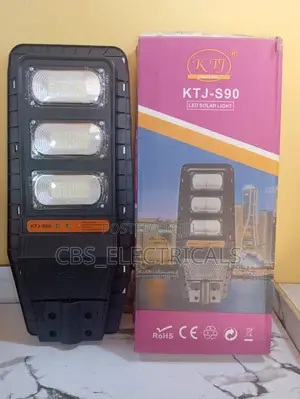 KTJ-S90 All-in-One Outdoor Solar LED Street Light