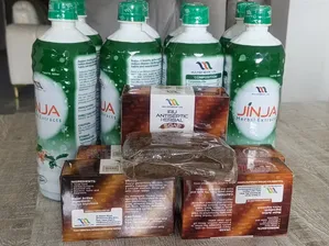 Jinja Herbal Drink and Iru Antiseptic Soap
