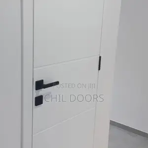 Premium White Wooden Door
