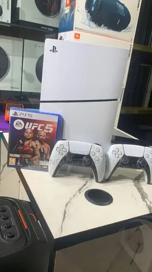 Clean UK Used PS 5 Slim 1tb Stand Version With CD