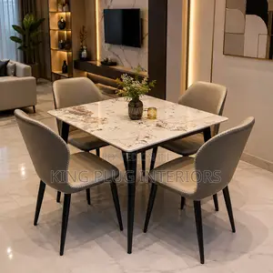 Modern 4 6 Seater Square Dining Room Set