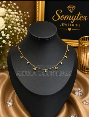 Necklace and Wristwatch