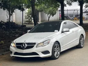 Mercedes-Benz E350 Base 4Matic Coupe AWD (3.5L 6cyl 7A) 2014 White
