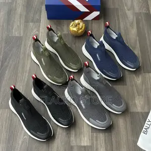 Original Bally Luxury Slip Ons Sneakers
