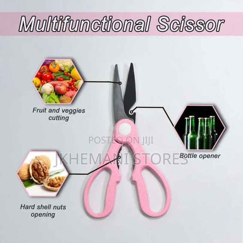 6pcs Multicolor Non Stick Kitchen Knife Set