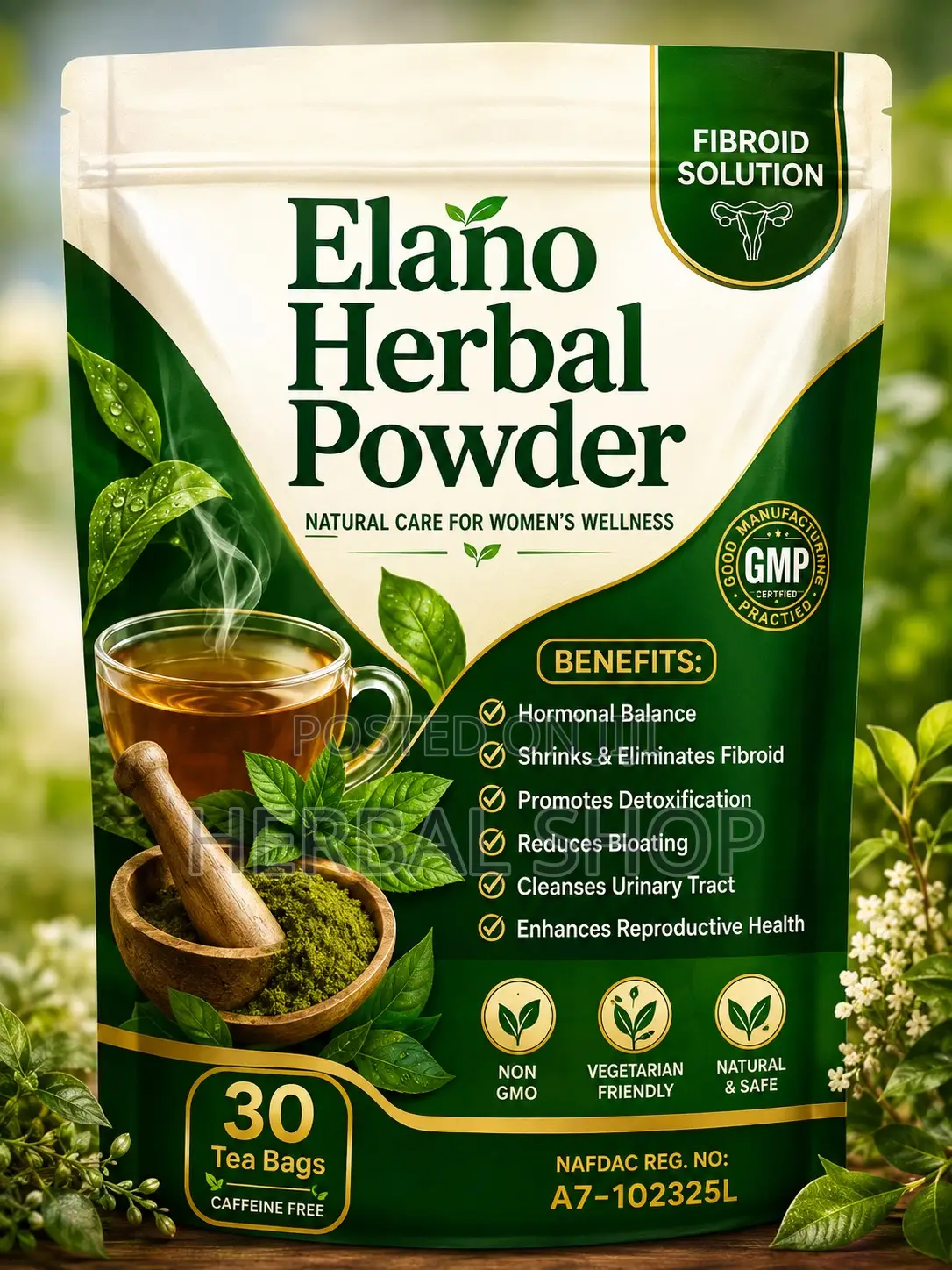 Elano Herbal Powder